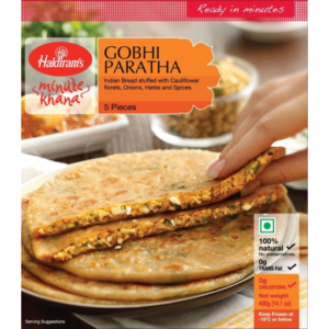 Haldiram Paratha - Gobi 400g 4pcs