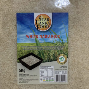 Star Lanka White Nadu Rice 5kg