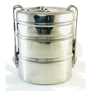 Stainless Steel 3tier Picnic Tiffin 14cm